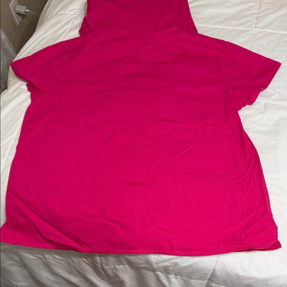 Vibrant Pink Drawstring Pants and Top Set - Picture 7 of 10